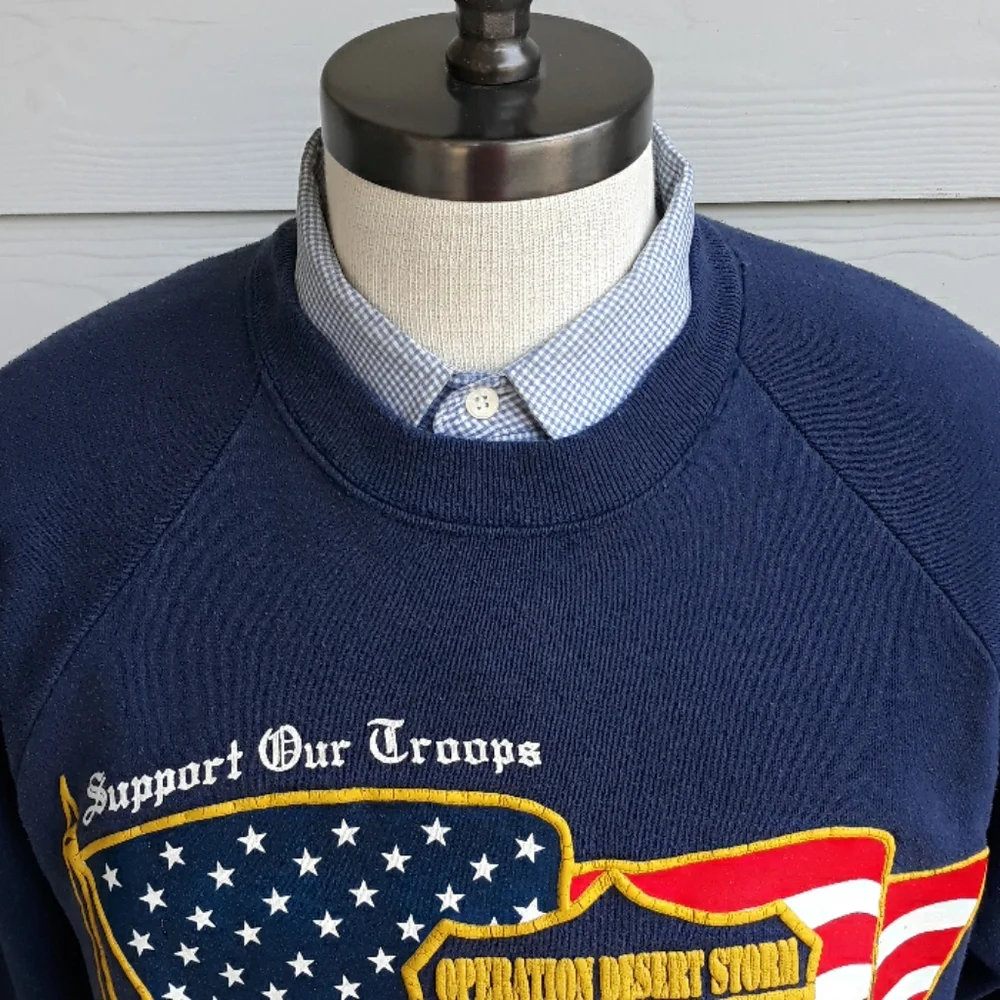 DESERT STORM Military Vintage Crewneck Sweater XXL‎ - Picture 2 of 6